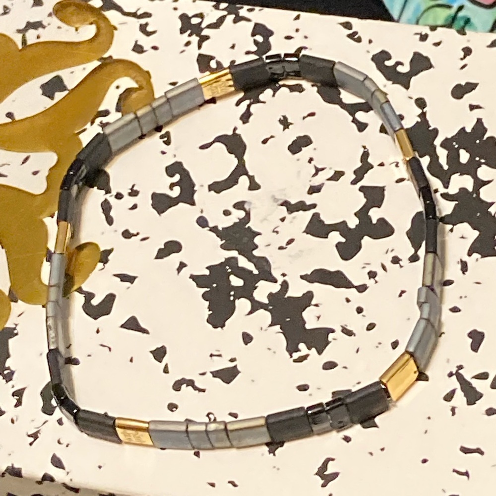 Two Rustic Cuff Bracelets In Box With Pillow - image 6